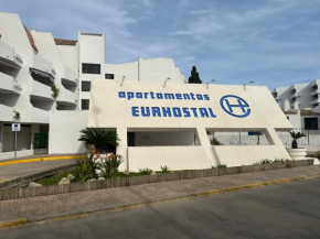 APARTMENTOS EUROHOSTAL 1linea de playa las fuentes